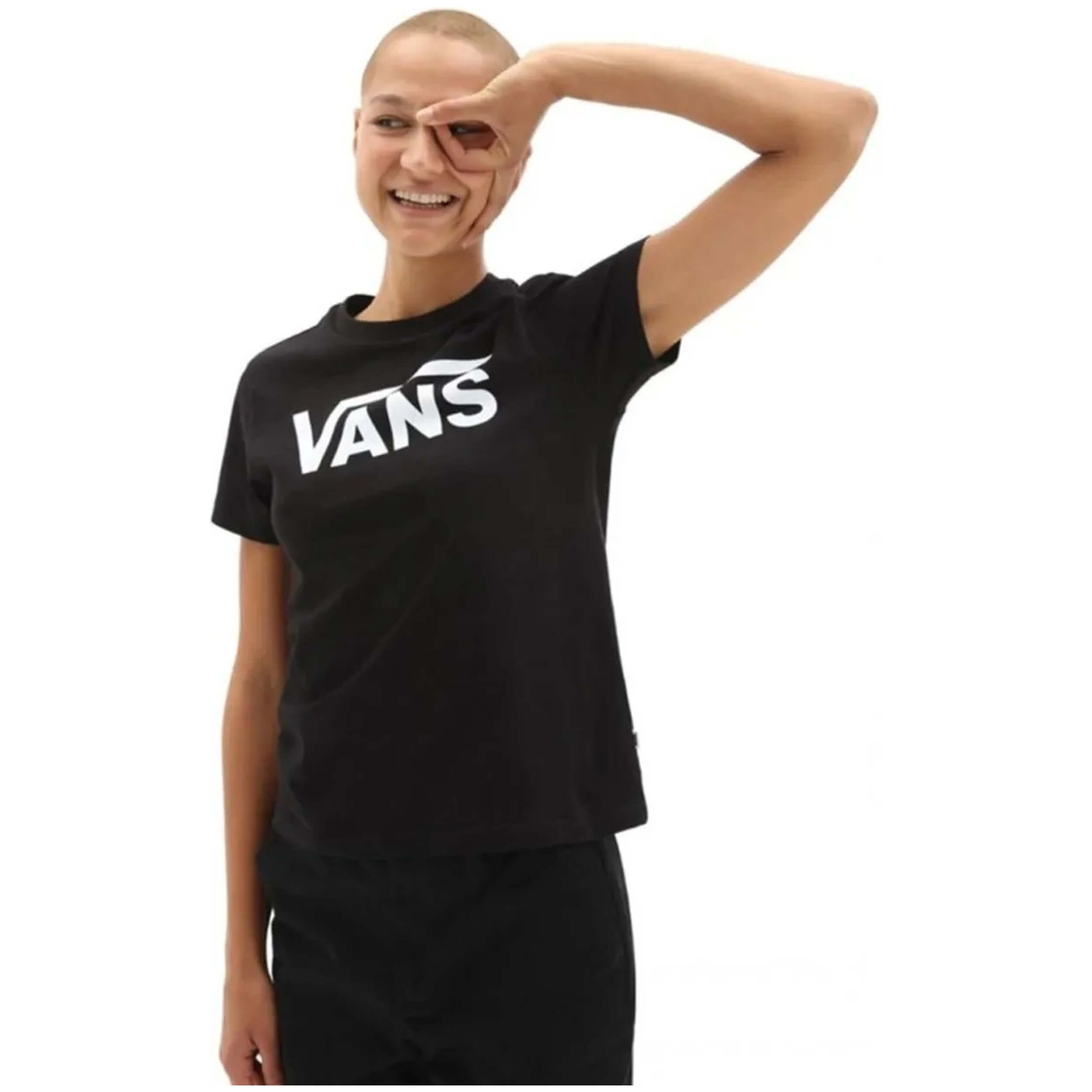 Textil Sportswear marca Vans modelo Vn0A3Up4Blk1 para mujer en color negro