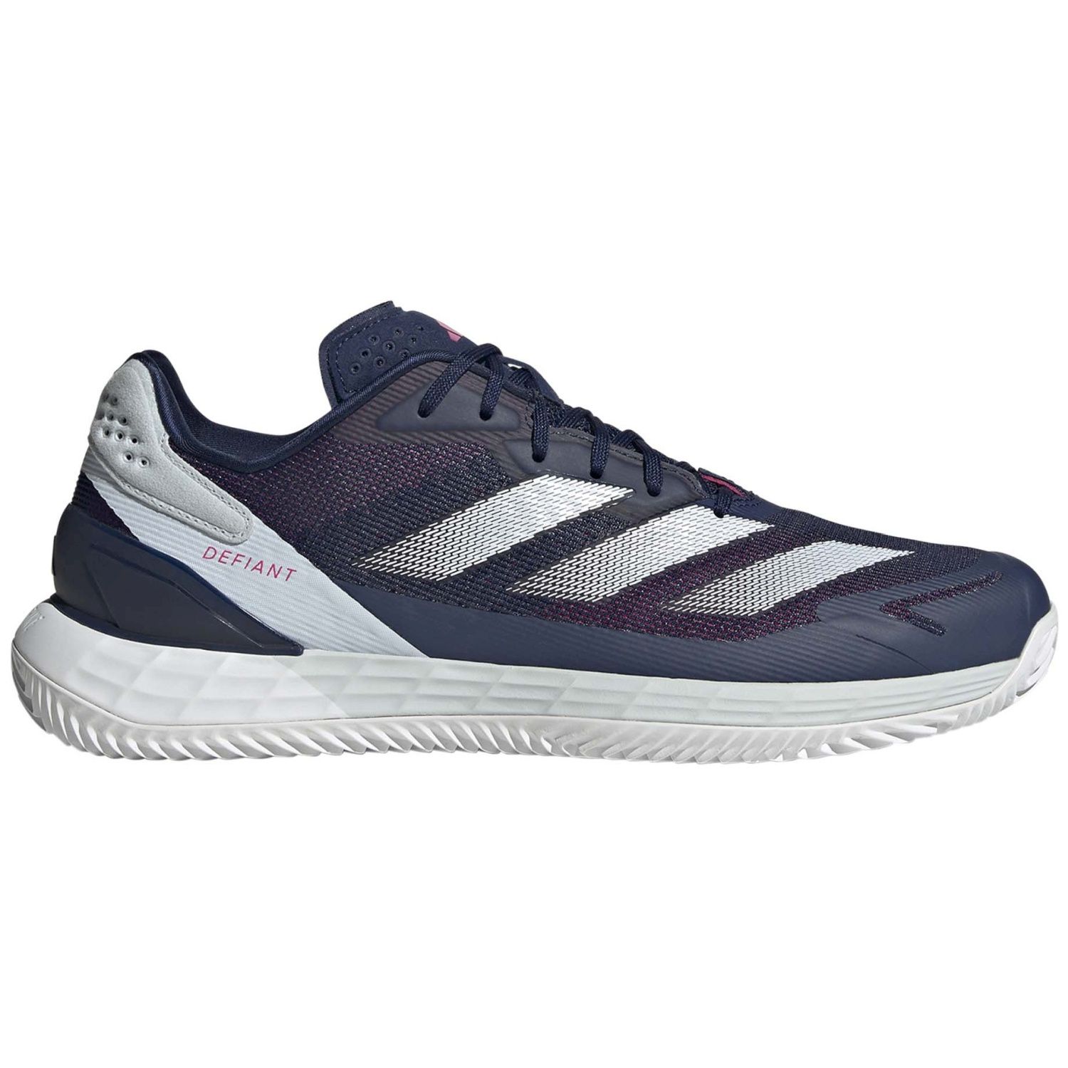 Zapatillas Adidas Hombre Defiant Speed Azul Marino y Blanco - Calzado deportivo para hombre - Tenis y Pádel