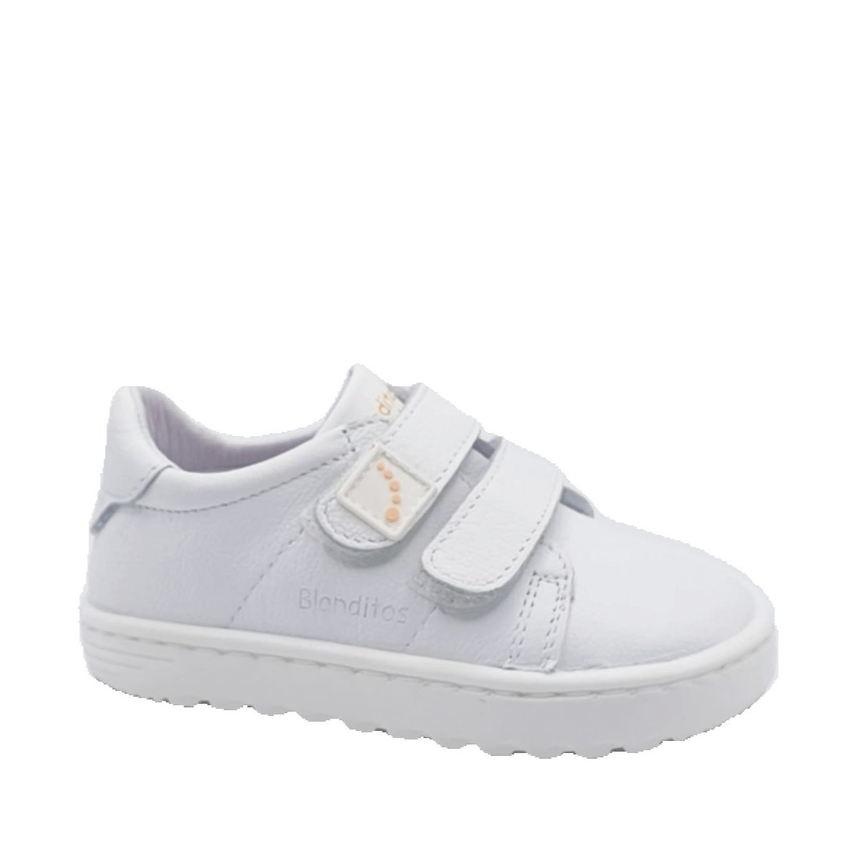 Deportivos Barefoot Blanditos by Crios Atenas Blanco – Calzado Respetuoso Infantil sin Contrafuerte con Velcro