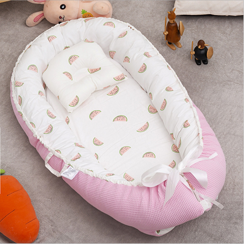 Cama Nest suave para dormir para Bebe, tumbona portáthil, cunas para recién nasido, accesorios de fotografía