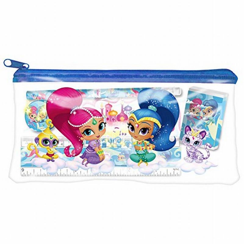 Arditex Estuche Portatodo y Accesorios Shimmer And Shine 22 X 3 X 10 Cm - Organización Perfecta para Lápices