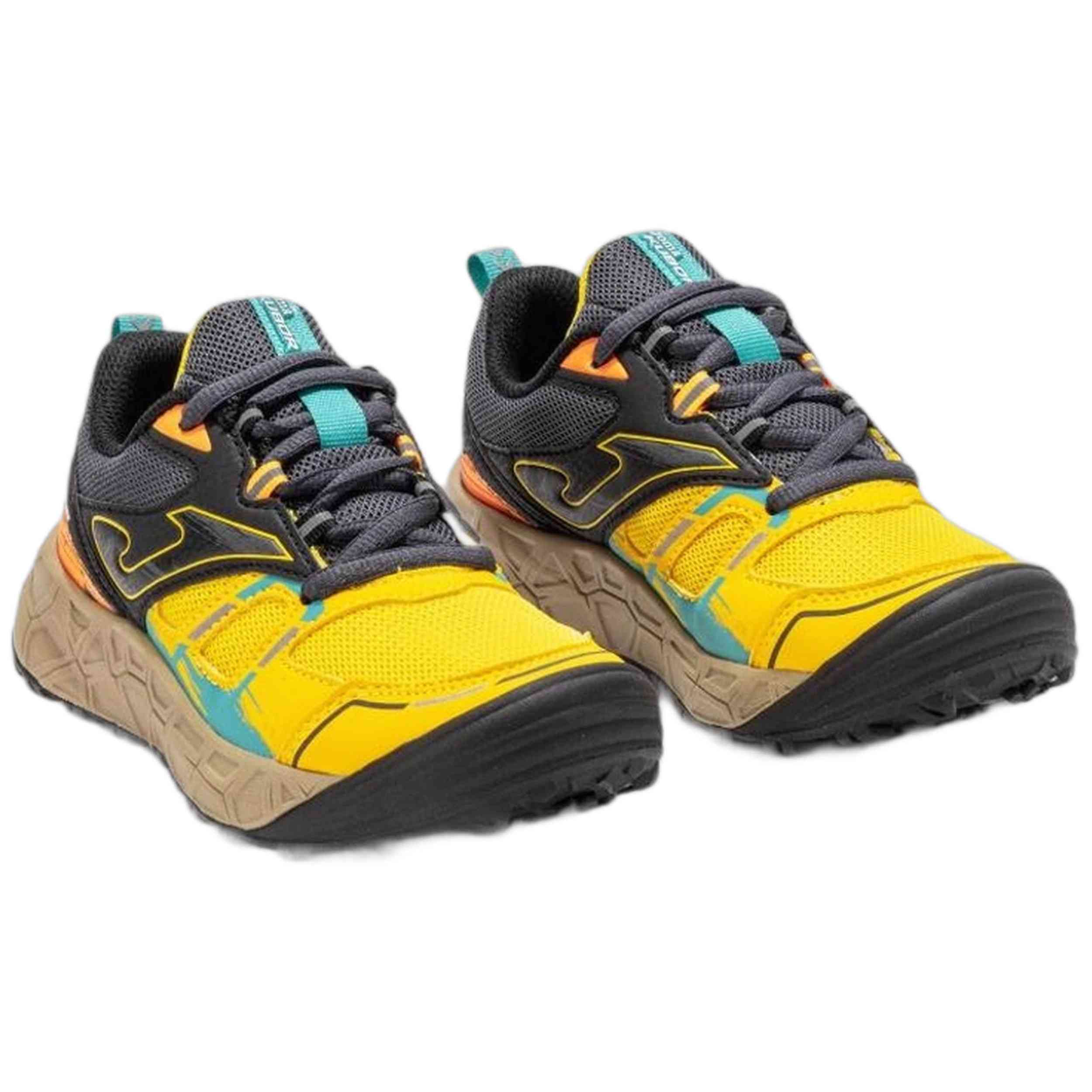 Zapatillas Joma modelo Kubor Jr 2528 Mostaza