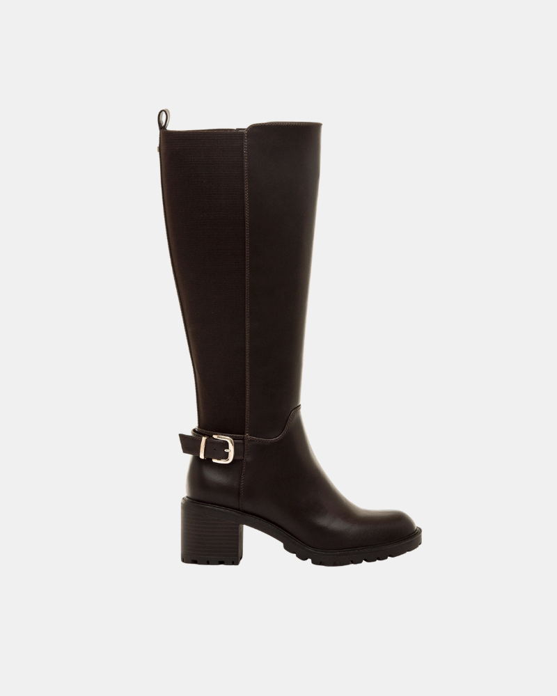 MUSTANG 55166 Botas Altas Mujer Marrón