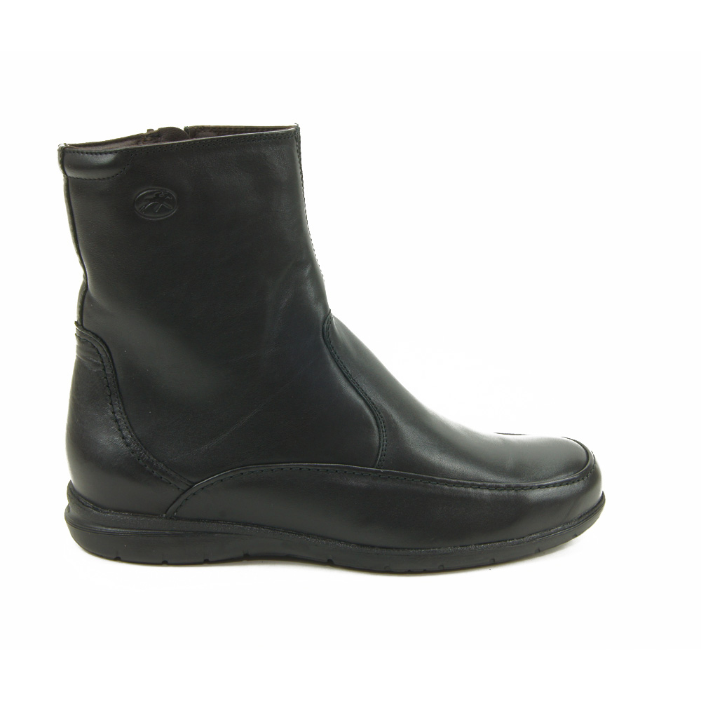 Fluchos mod. 87840 botín para hombre en piel natural, cremallera
