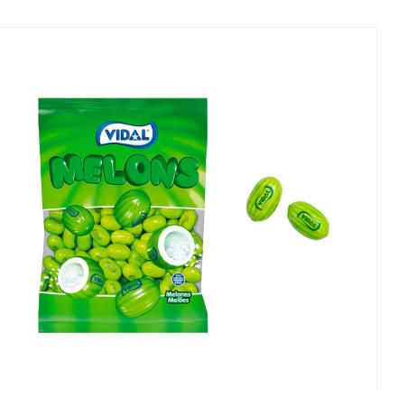 VIDAL MELONES 250U sabor a MELON sin gluten  sin grasa sabor original Vidal garantizado