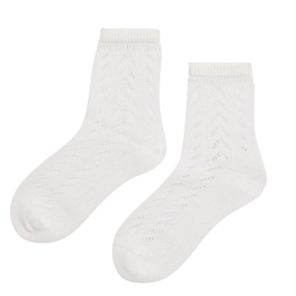 Calcetines Ysabel Mora modelo 52344 en color Blanco