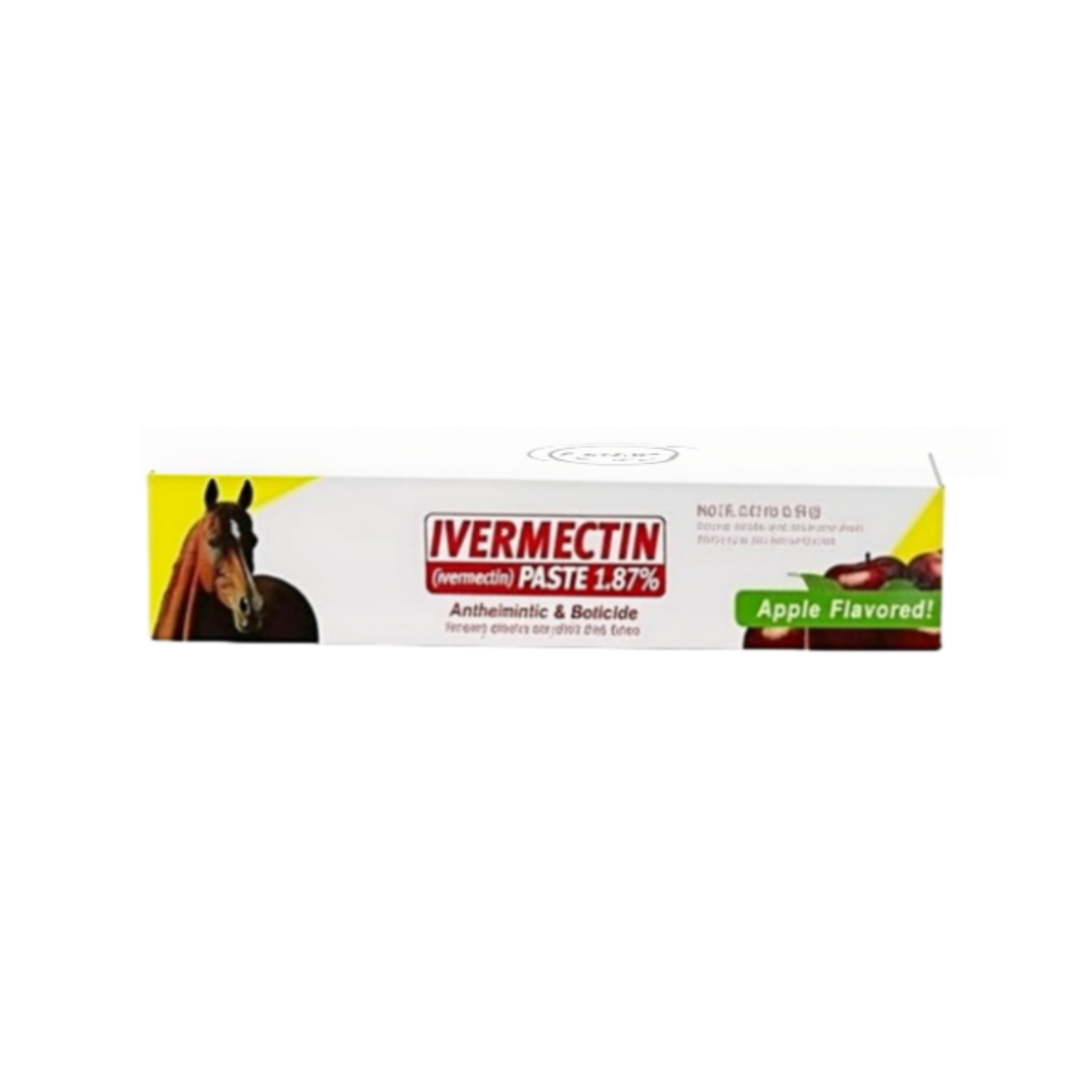 Pomada cutánea para mascotas y caballos con extracto vegetal y aroma a manzana. Fórmula suave, no irritante. Formato portátil.