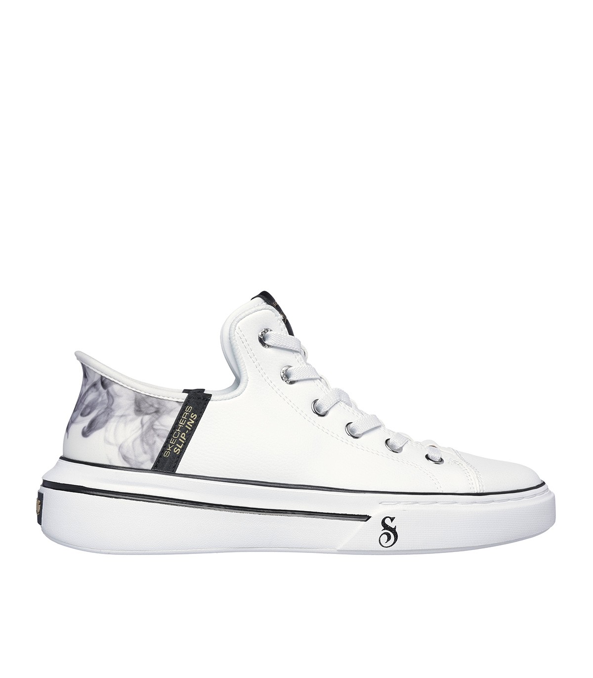 ZAPATILLAS BLANCAS SKECHERS Premium Leather Skechers Slip-ins: Snoop One - OG 251016