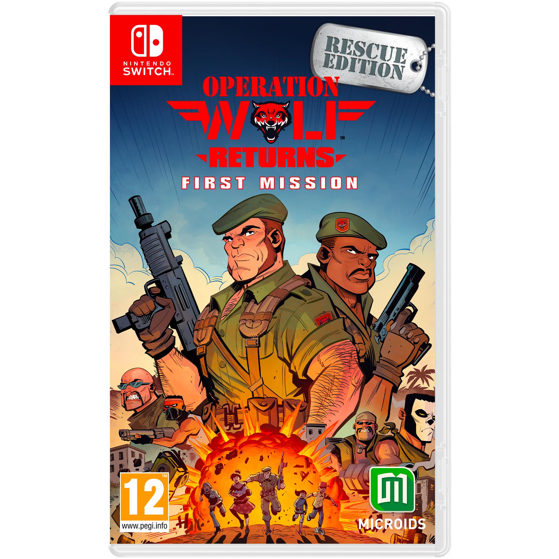Operation Wolf Returns First Mission Rescue Edition - Switch - Nuevo precintado - PAL España