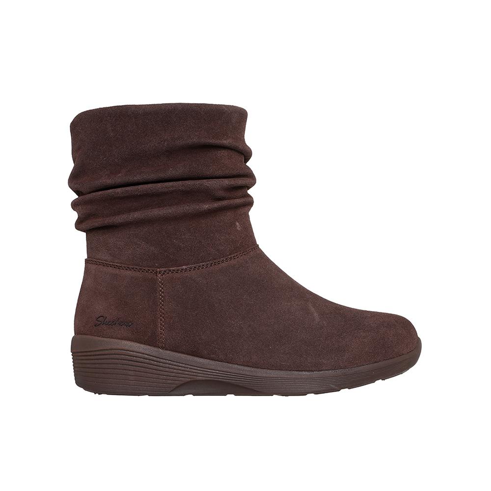 Skechers Arya - Fashionista Botines para mujer marrones en ante 85896