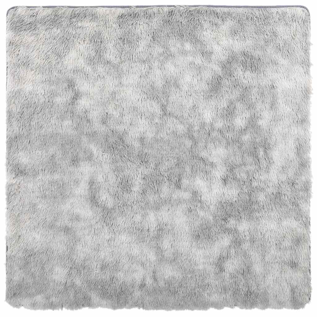 vidaXL Alfombra de pelo largo NAVARRA rosa polvoriento 160x160 cm en color dusty pink/Crema/Gris plateado y más
