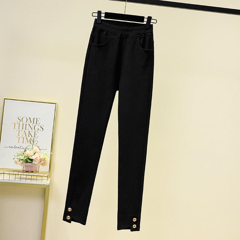 TK Jeans Otoño Mujer Lápiz Elásticos Negro Azul Tallas Grandes
