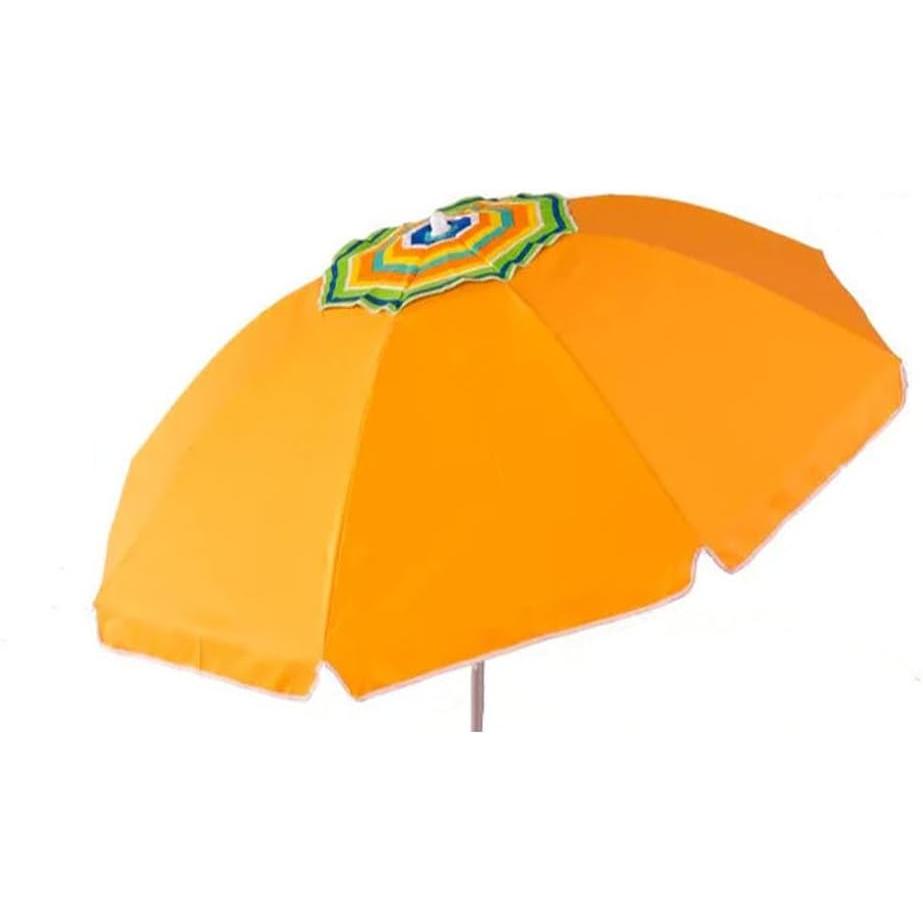 Sombrillas de Playa PLUSHOME - Parasoles Resistentes Al Viento y Protección Solar UPF +50 - Varios Tamaños y Colores Disponibles