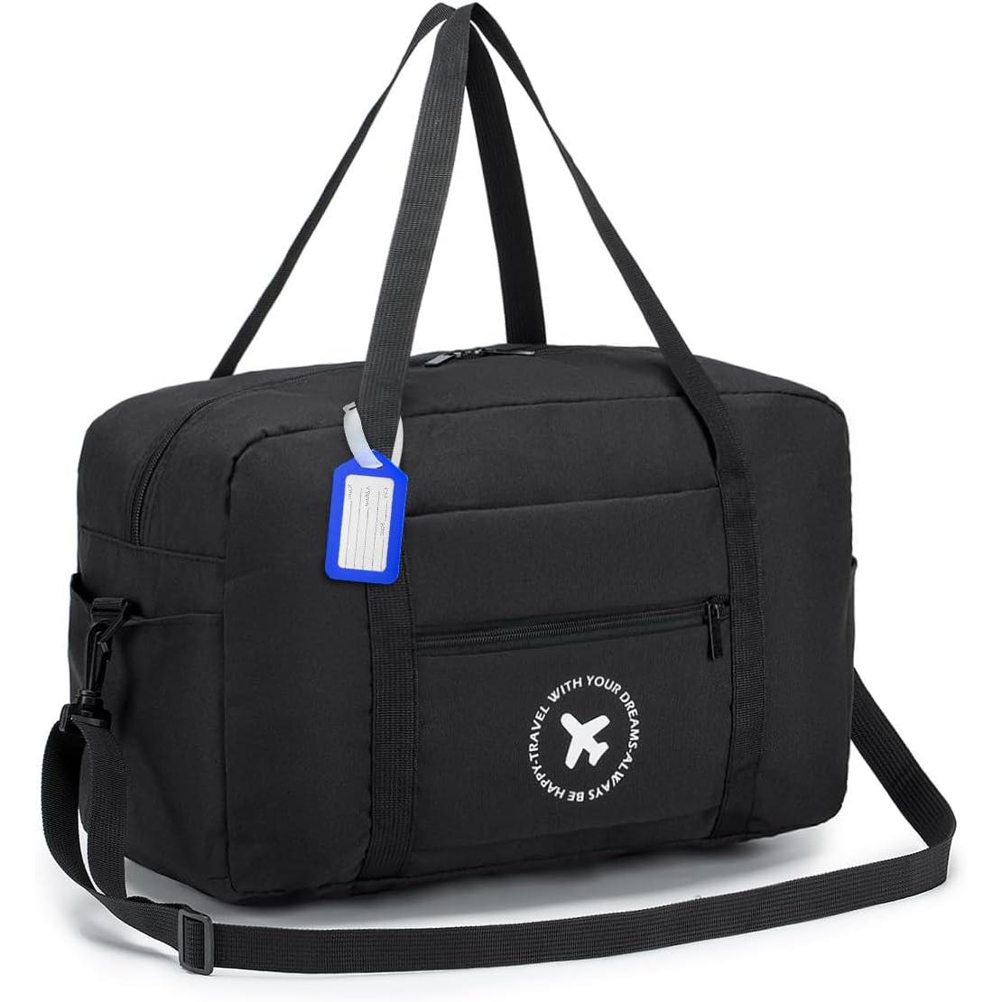 TK Bolso de Viaje Wizzair 40x30x20, Bolsa Deportiva Mano Maleta de Viaje Weekend Bandolera Militar Mochipa Bolsa de Senderismo Bolso Ordenador Portatil 15,6 Pulgadas