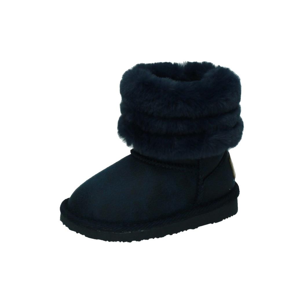 Botas-botines marca CONGUITOS para niña en color marino. BOTAS AUSTRALIANAS