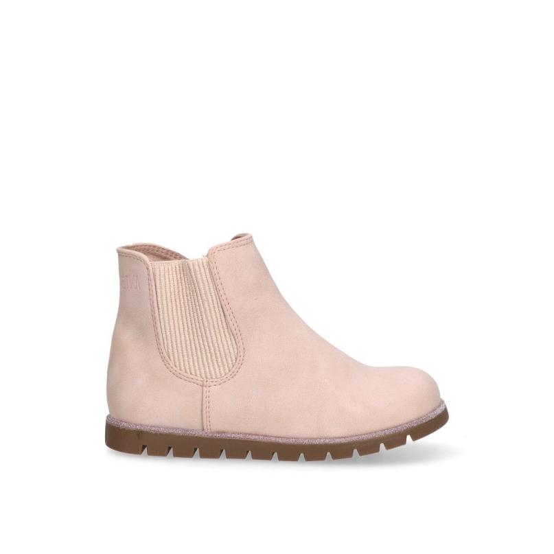 Botin Etika - Niña - Suela Plana - Modelo 110530 - Color Rosa