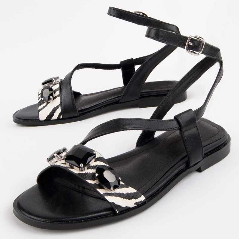Sandalia Casual Para Mujer. Montevita Mirea4 103006