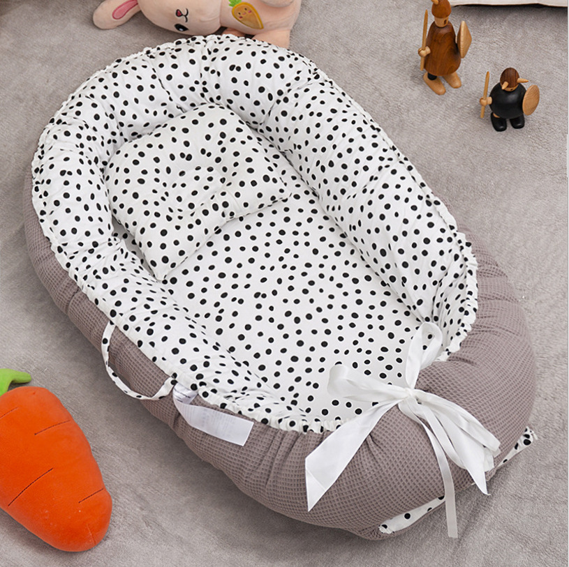 Cama Nest suave para dormir para Bebe, tumbona portáthil, cunas para recién nasido, accesorios de fotografía