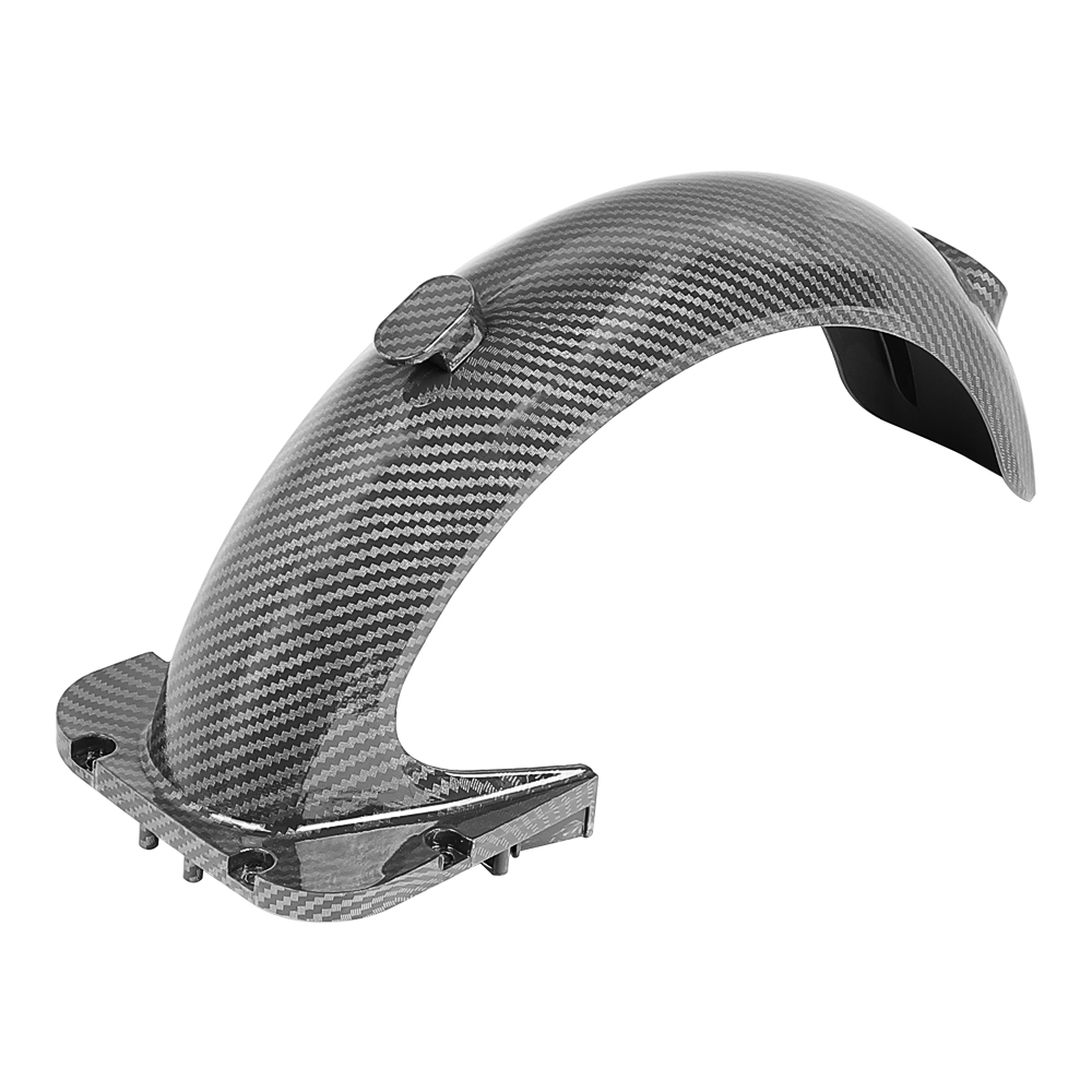 TK Guardabarros Trasero De Fibra De Carbono Para Scooter Eléctrico Ninebot Max G30 Accesorios De Rueda Cubierta Alas Faro Soporte