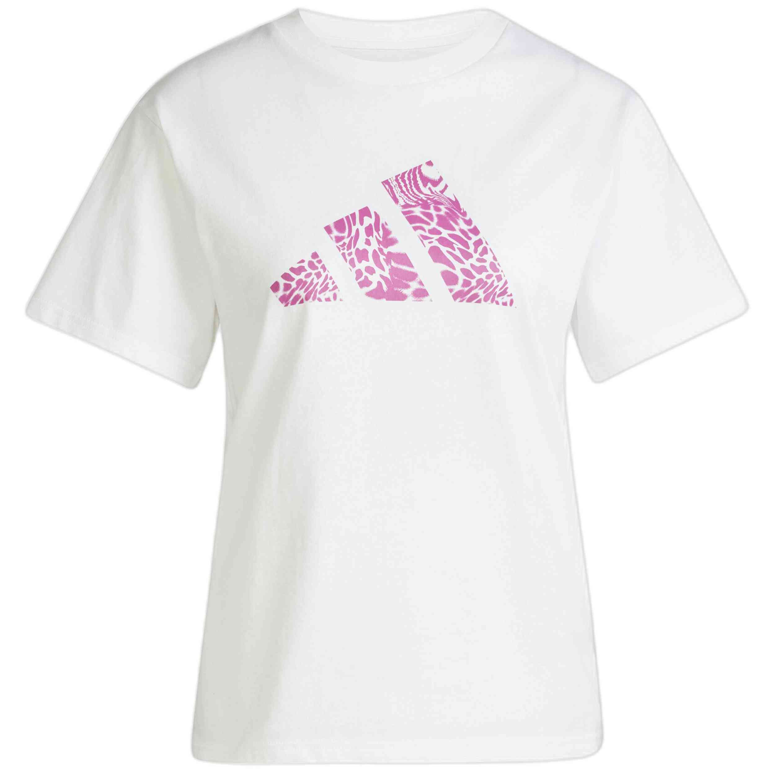 Camiseta De Manga Corta Adidas modelo JN9107 para Mujer en color Blanco