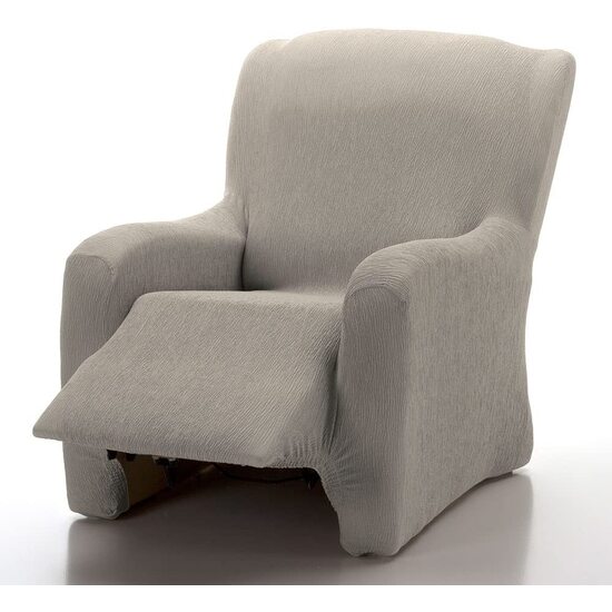 MAXIFUNDAS FUNDAS DE SOFA & CHAISE LONGUE  Funda Sillón Relax Vega Sillones Mecanizados de 70 a 110cm, Diseño Pies Juntos - Funda Sillón Relax Antideslizante, Tejido Antimoho, Fácil de Colocar, Tacto Suave, Ideal para Renovar y Proteger su Mueble