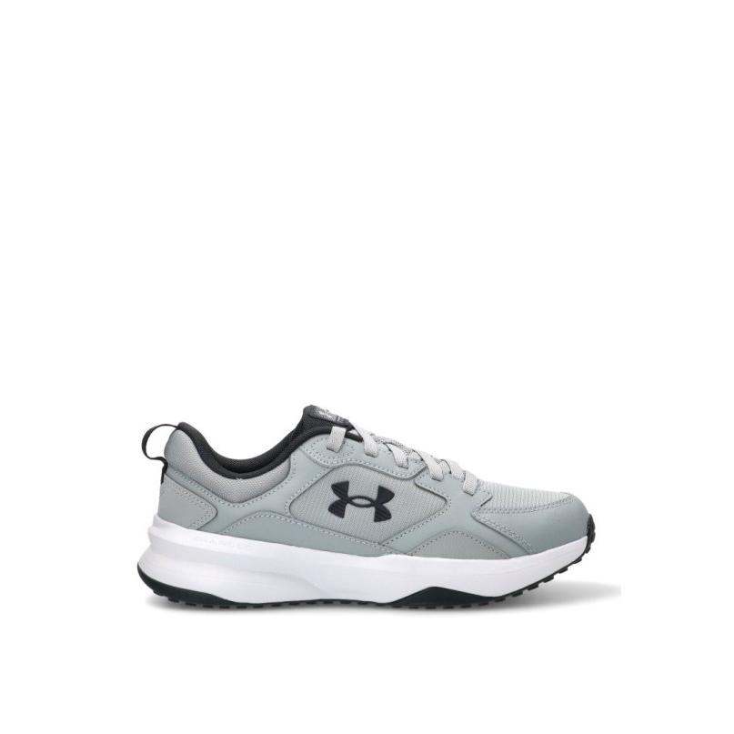 Zapatillas Casual Under Armour - Hombre - Suela Plana - Modelo 3026727 - Color Gris