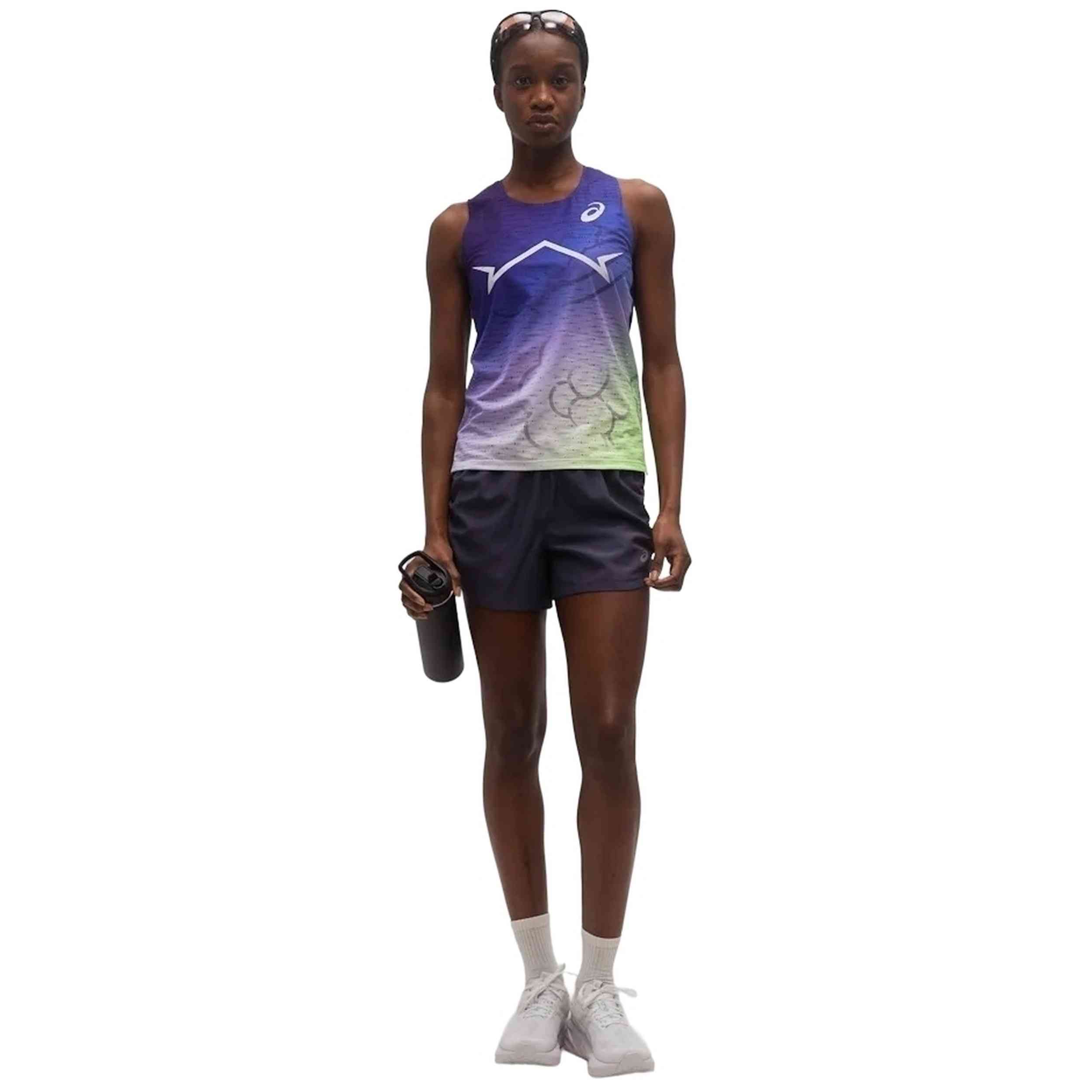 Camiseta De Tirantes Asics modelo 2092A533-415 para Mujer en color Multicolor