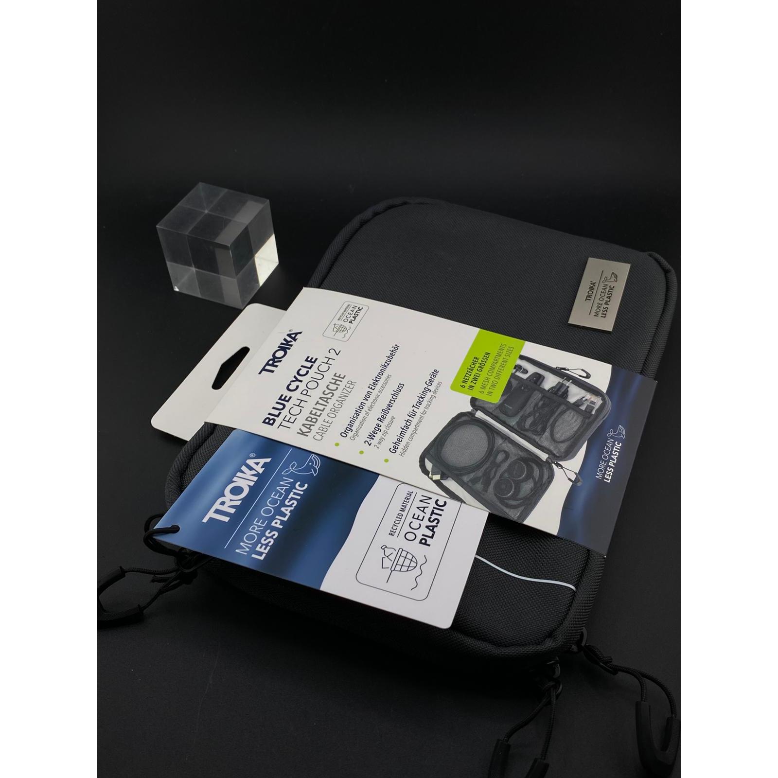 Estuche Azul Organizador de cables Troika