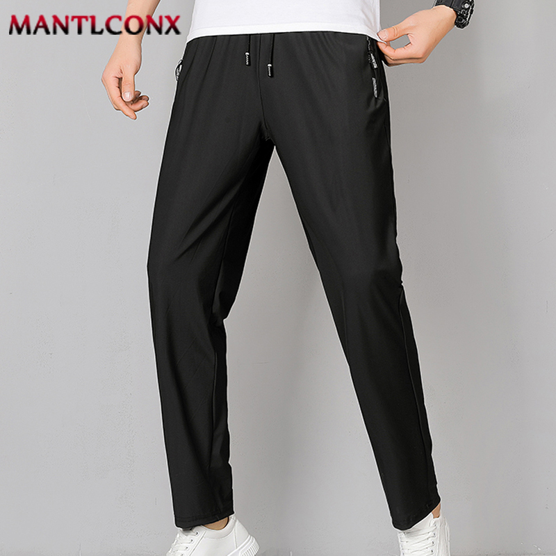 TK Pantalones Casuales Para Hombre Transpirables Y De Secado Rápido Con Cintura Elástica Estilo Jogger Pantalones Deportivos Clásicos De Pierna Recta Talla Grande Hasta 5XL