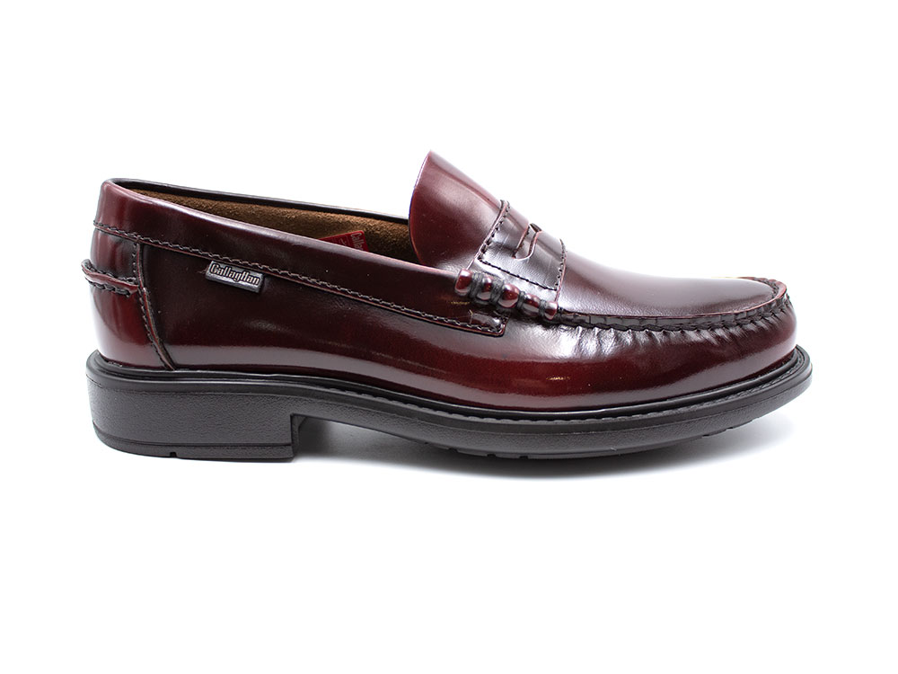 Callaghan 90000 Zapato castellano callaghan mocasín de piel con antifaz y suela de goma, para caballero