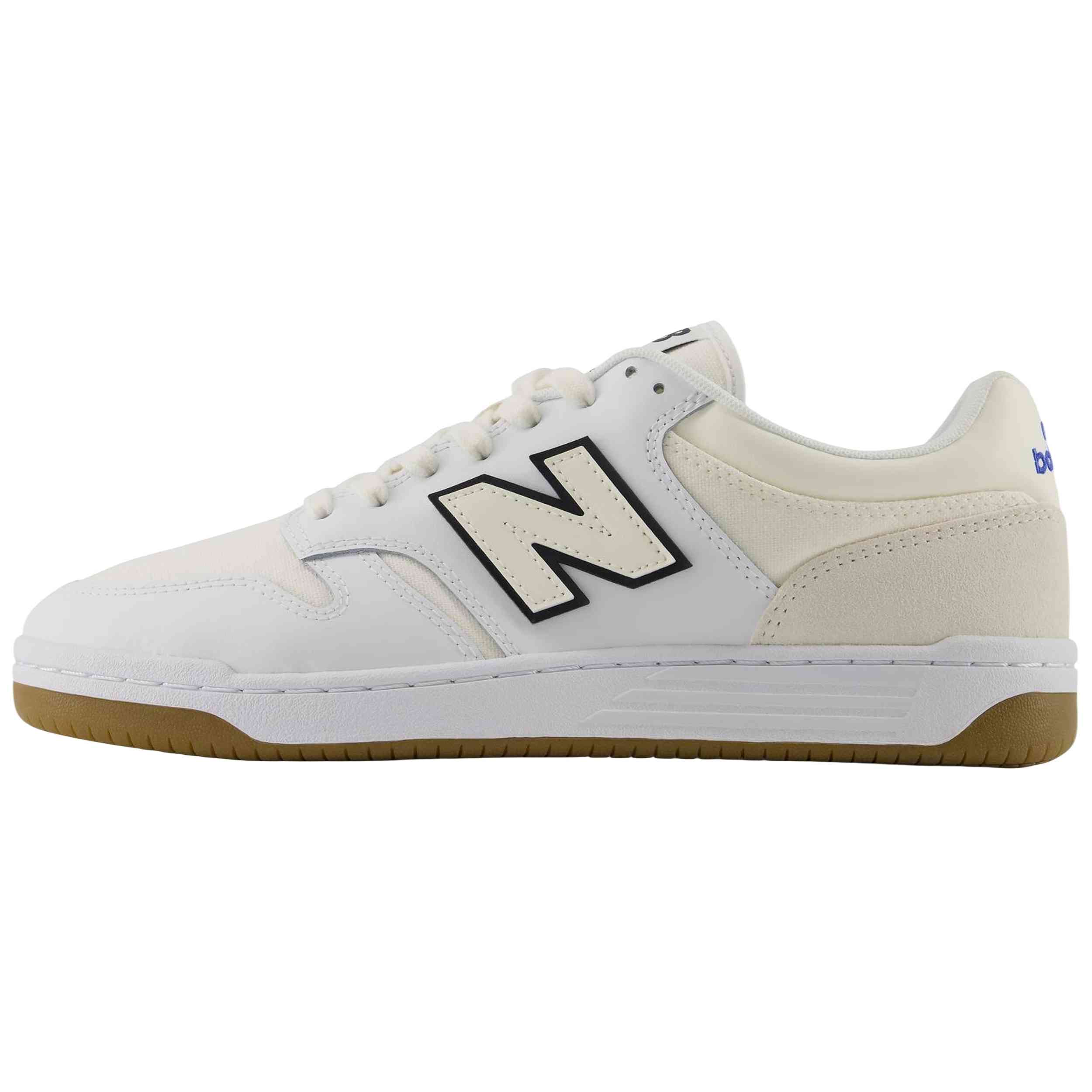 Zapatillas New Balance modelo 480 para hombre y mujer en color Blanco