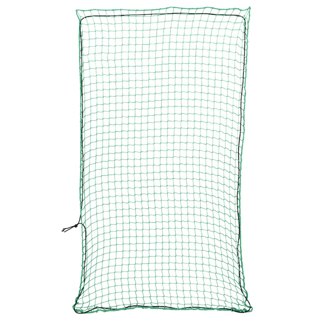 vidaXL Red de remolque con cuerda elástica PP 4,5x2,5 m red de carga Color Blanco,  Negro,  Verde y mas