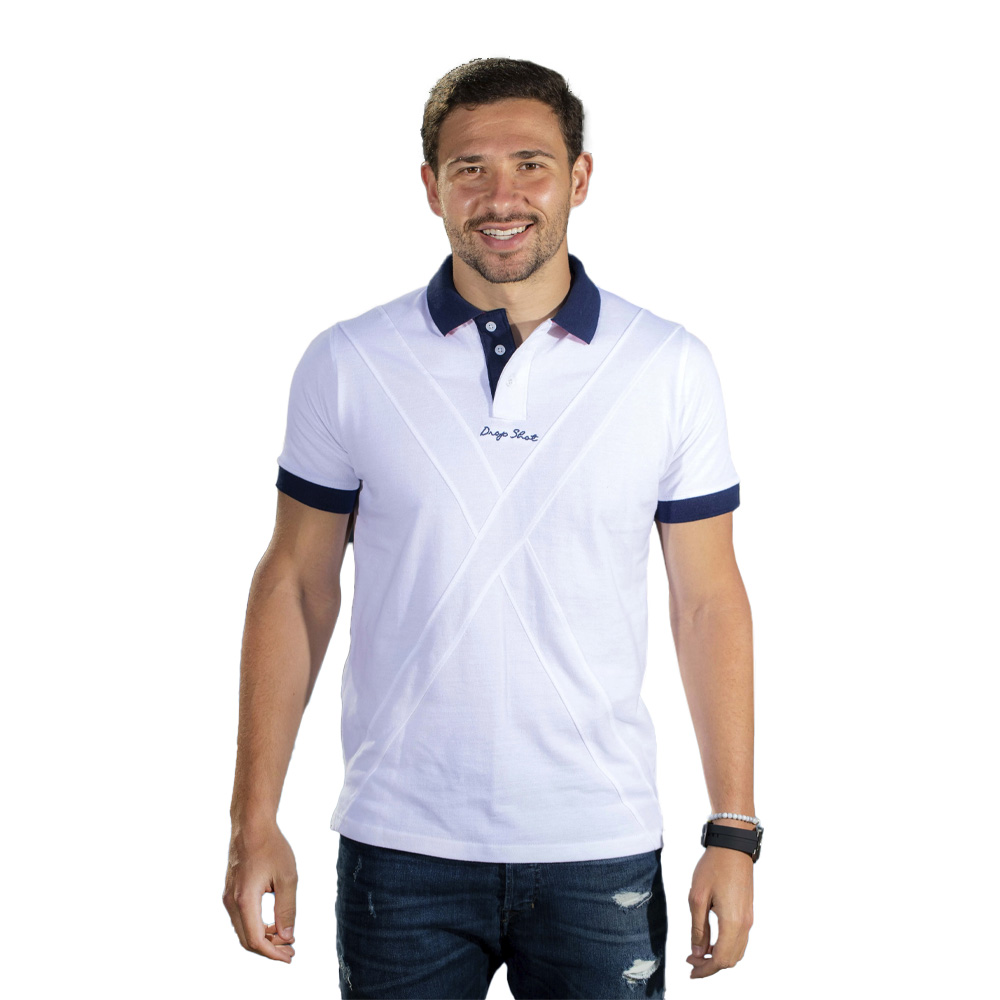 POLO DROP SHOT DOMA BLANCO