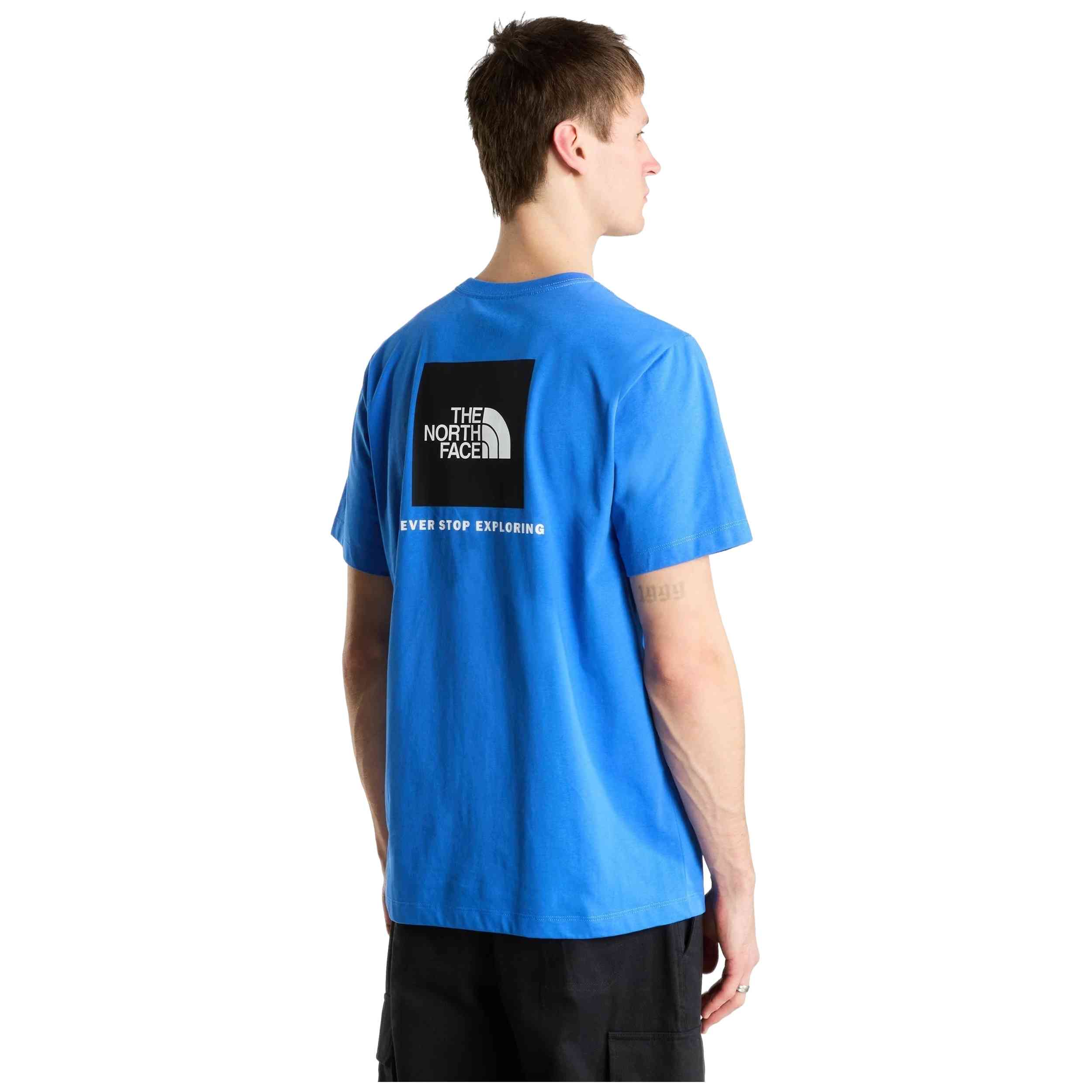 Textil The North Face modelo M Evolution Box Nse Regular Short Sleeve en color Azul