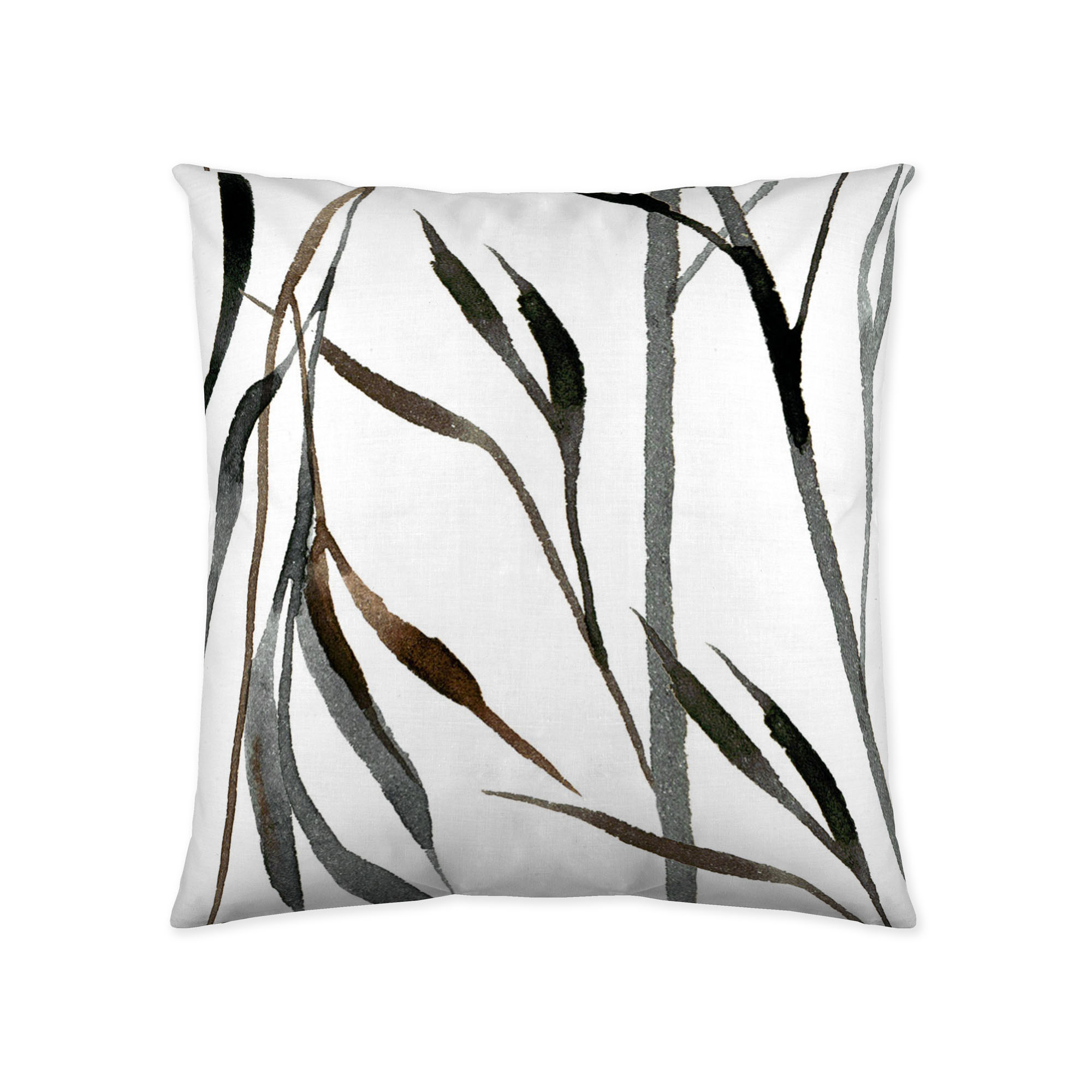 NATURALS - Funda Cojín Vacío Estampada - 100% Algodón Extra Suave - 50X50 cm - Fabricado en España - Modelos Diseños Florales
