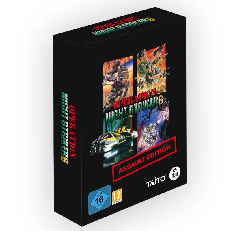 OPERATION NIGHT STRIKERS ASSAULT EDITION SWITCH JUEGO FÍSICO PARA NINTENDO SWITCH VERSIÓN ESPAÑOLA GARANTÍA EUROPEA EU WARRANTY     VERSIÓN ESPAÑOLA GARANTÍA EU