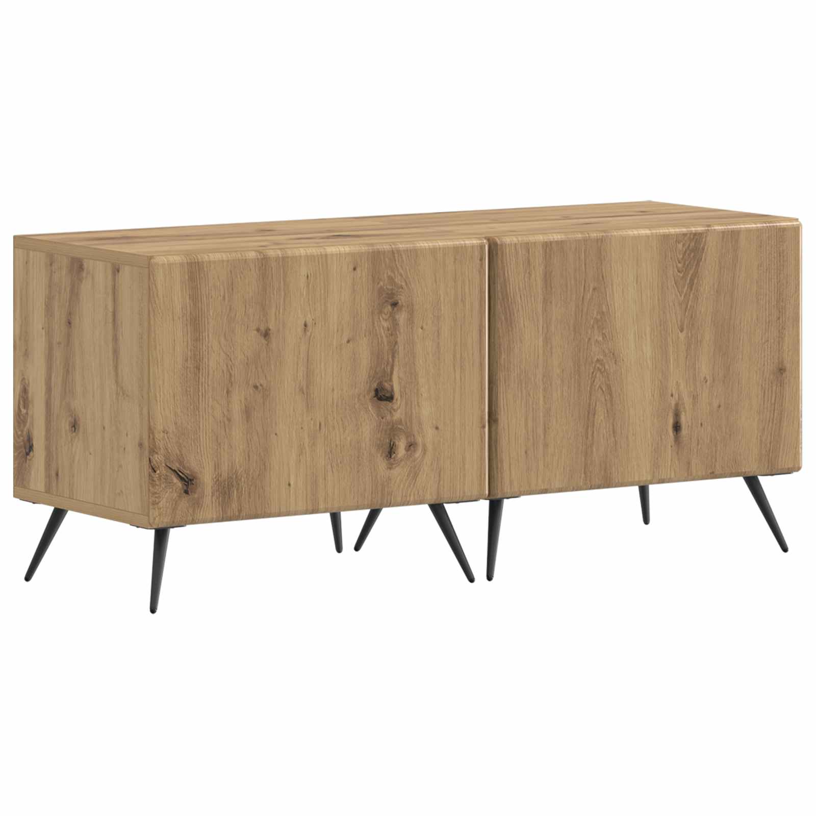 vidaXL Mueble de TV Madera de ingeniería 98 x 35 x 43 cm Multicolor