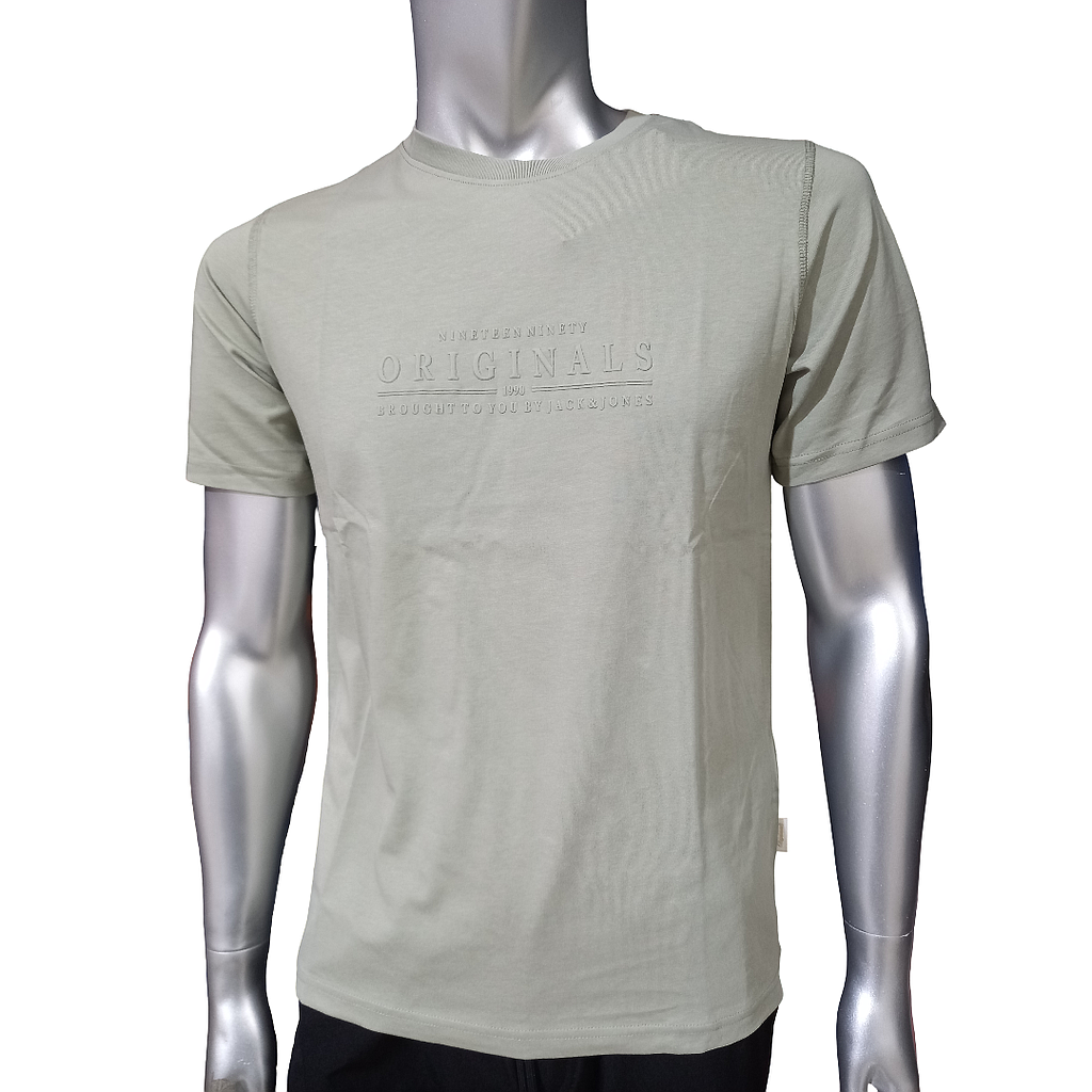 Camisetas JACK & JONES JORCATSKILLS MINIMAL TEE CEW NECK LN 12290315 Verde