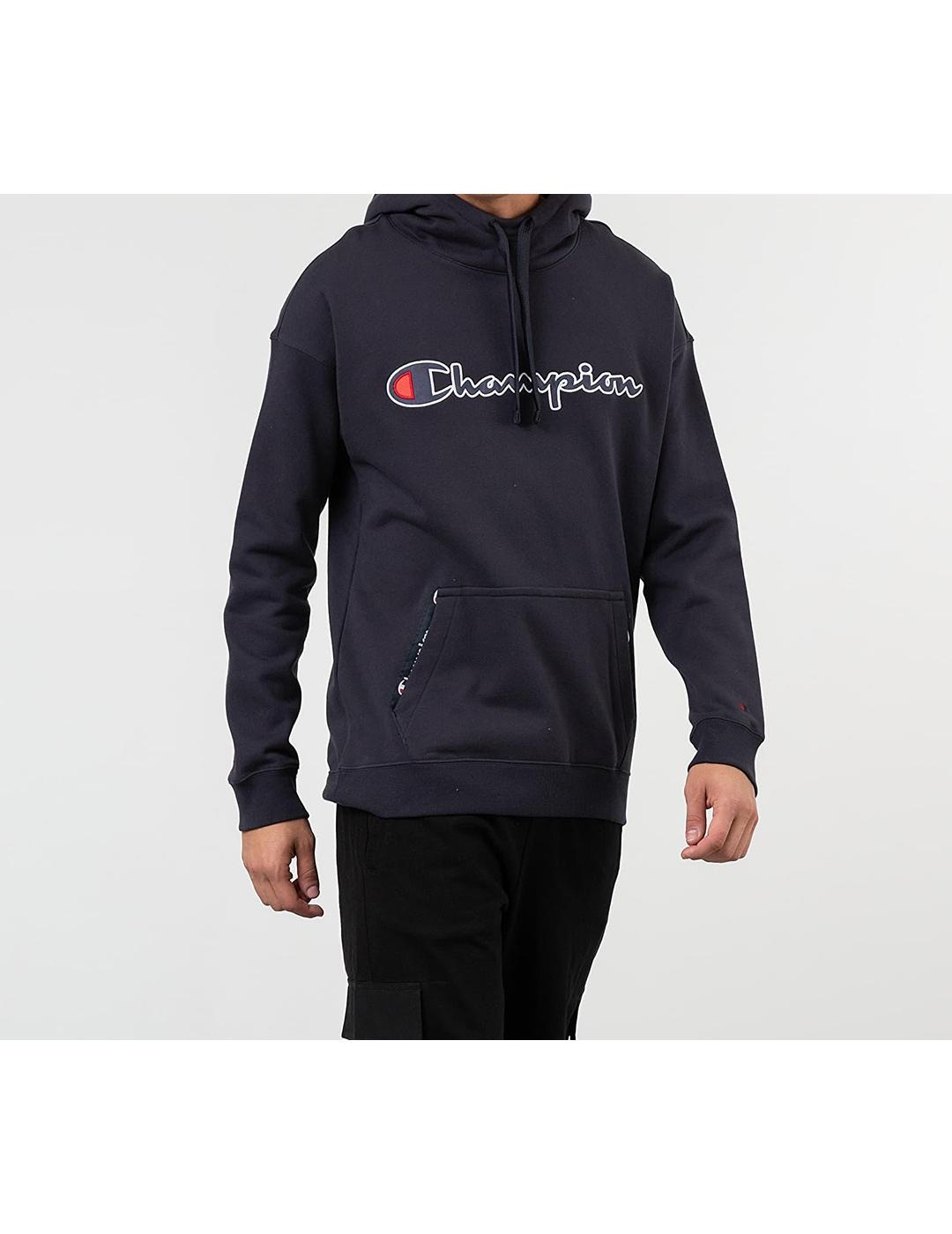 Sudadera Champion con Capucha para Hombre Amarino Cómoda y Deportiva