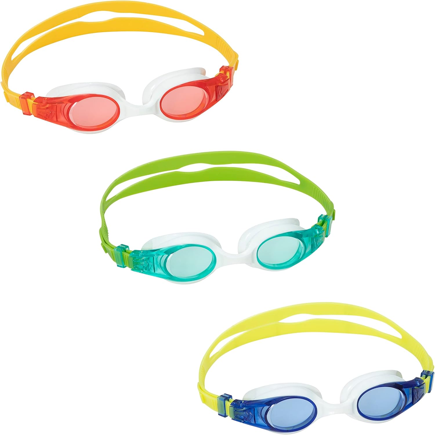 Gafas de Natación Bestway para Niños/adultos Protección UV, Ajuste Cómodo Color Surtido 1 unidad