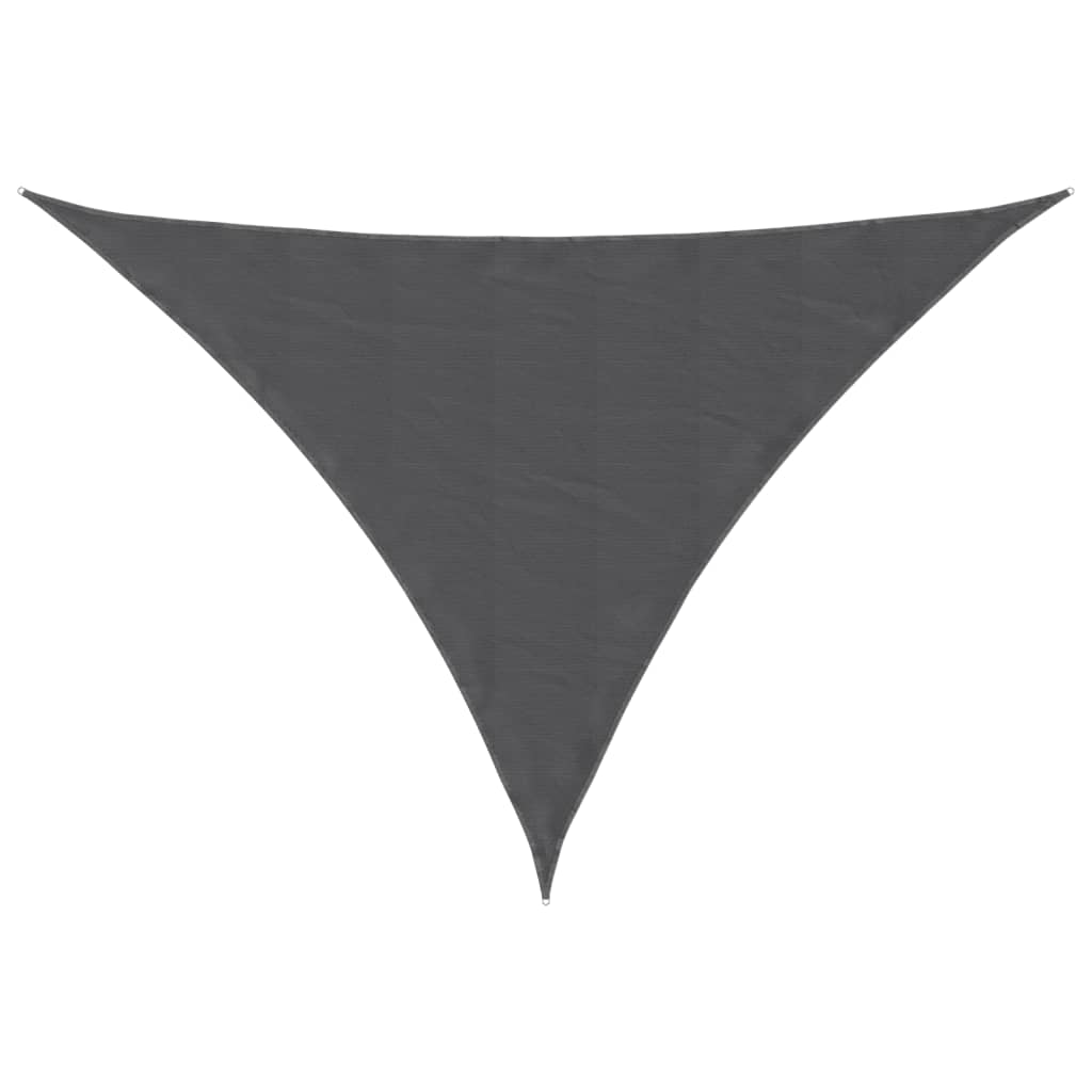 vidaXL Toldo de vela triangular tela Oxford 4x4x5,8 m Multicolor