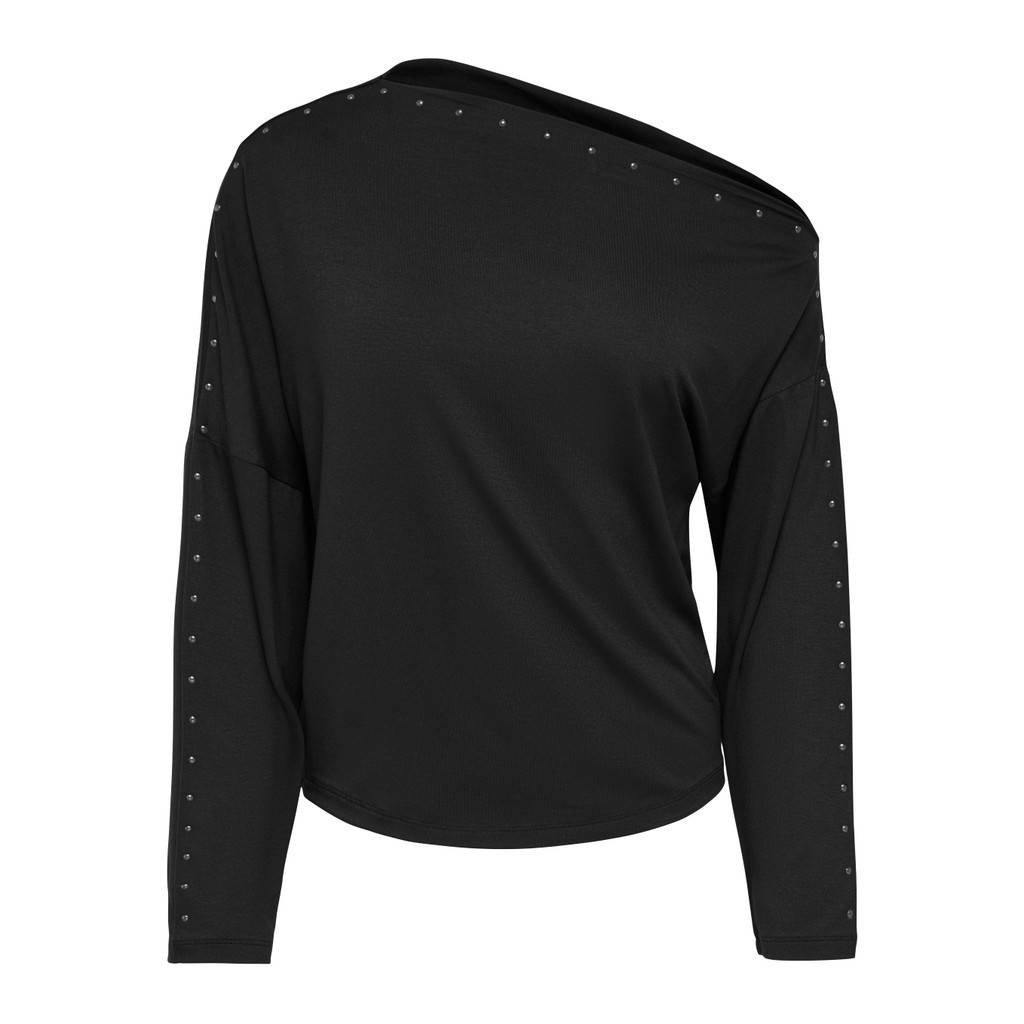 ONLY Camiseta Mujer ONLROX L/S OFF SHOUDER CS JRS
