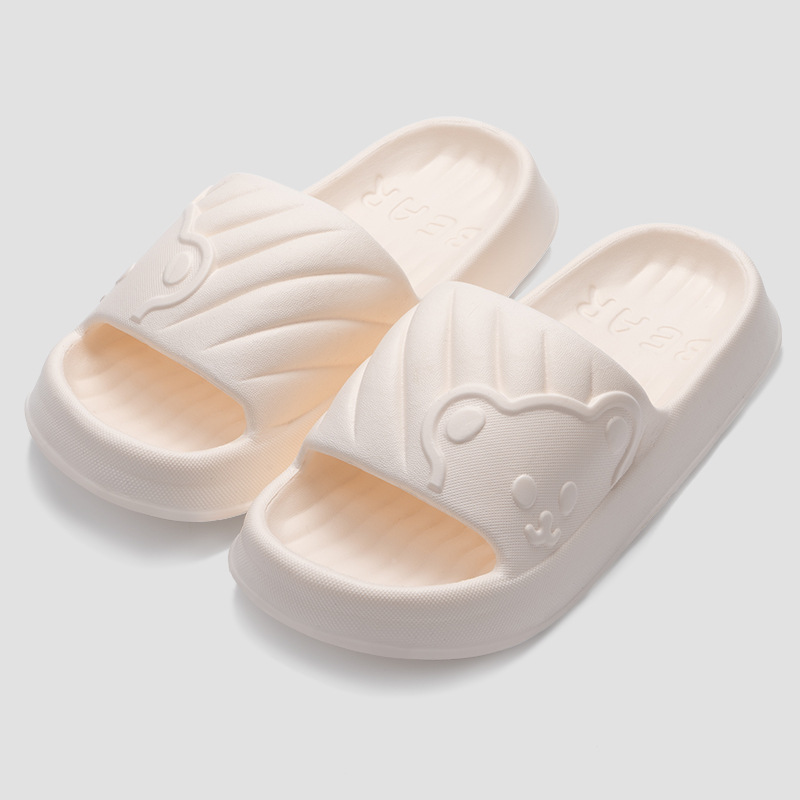 CA pantuflas sencillas de mujerBonitas sandalias para exteriores resistentes al desgaste con suela suave para oficina y hogar con un toque de mierda.
