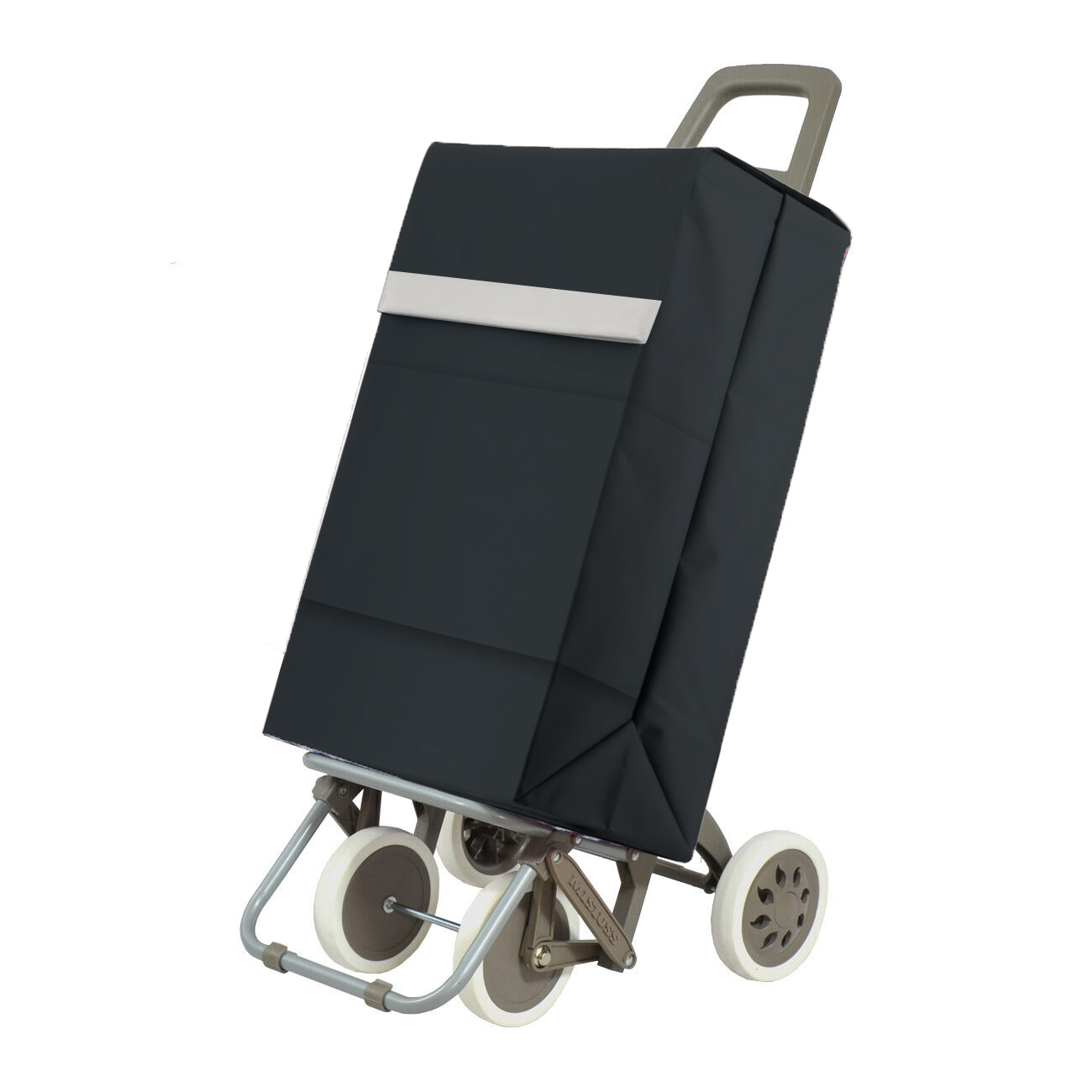 DECODEKO-Carro Carrito de Compra Plegable Ligero 100x41x33cm, Resistente, Carro de la compra rolser,Plegable, con 4 Ruedas Resistentes, para la Compra de Alimentos, Capacidad de Carga 48 Litros