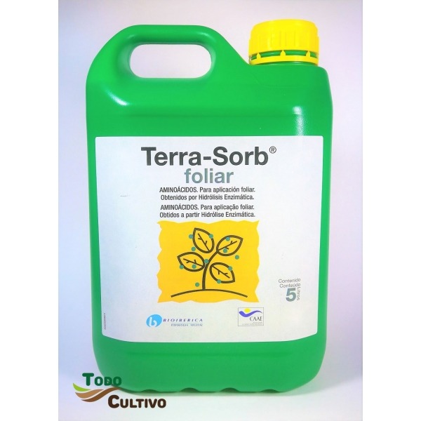 Aminoácidos Terra-Sorb foliar eco. 5 Litros.