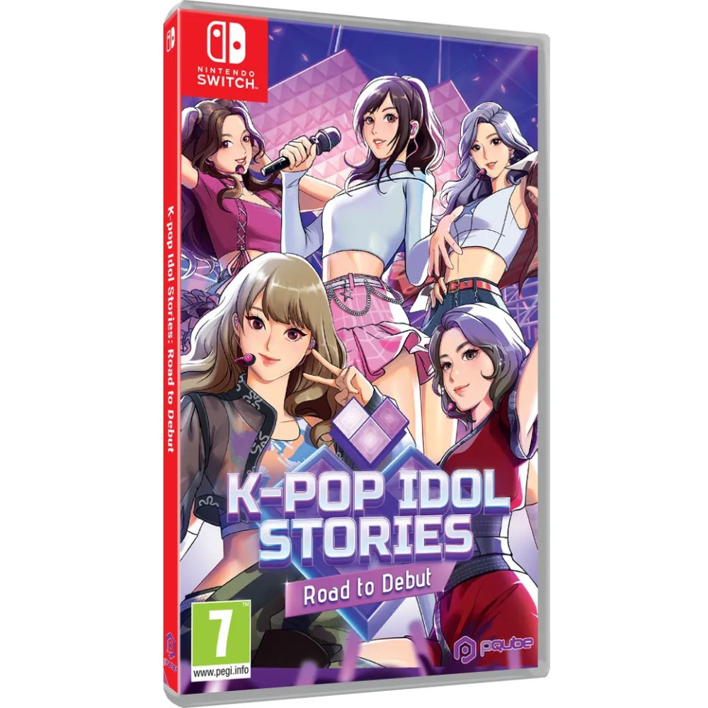 K-POP IDOL STORIES ROAD TO DEBUT SWITCH JUEGO FÍSICO PARA NINTENDO SWITCH VERSIÓN ESPAÑOLA GARANTÍA EUROPEA EU WARRANTY Nintendo