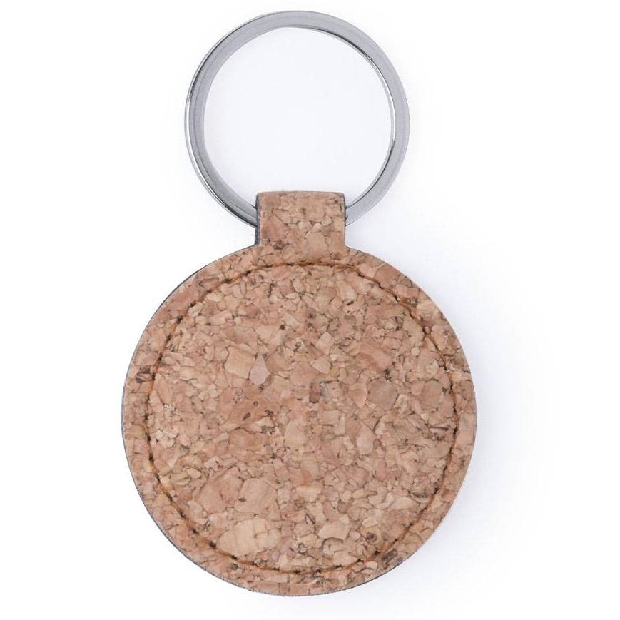 Lote de 20 Llaveros Corcho Natural Redondo - Llaveros para regalos eventos, bodas, comuniones, se pueden pedir personalizados y personalizar (personalización no incluida en el precio)