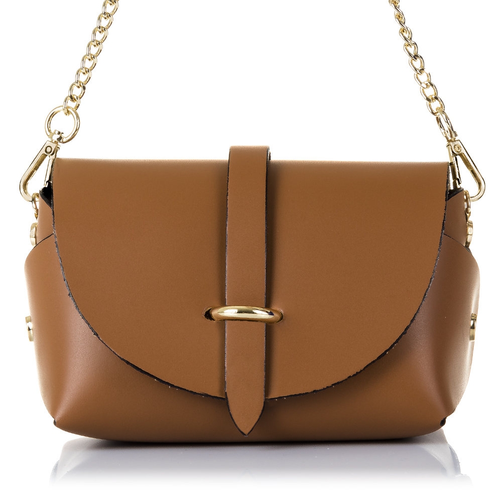 Firenze Artegiani. Aurora Bolso bandolera Mujer.Piel auténtica Ruga . Made in Italy. Vera Pelle Italiana.