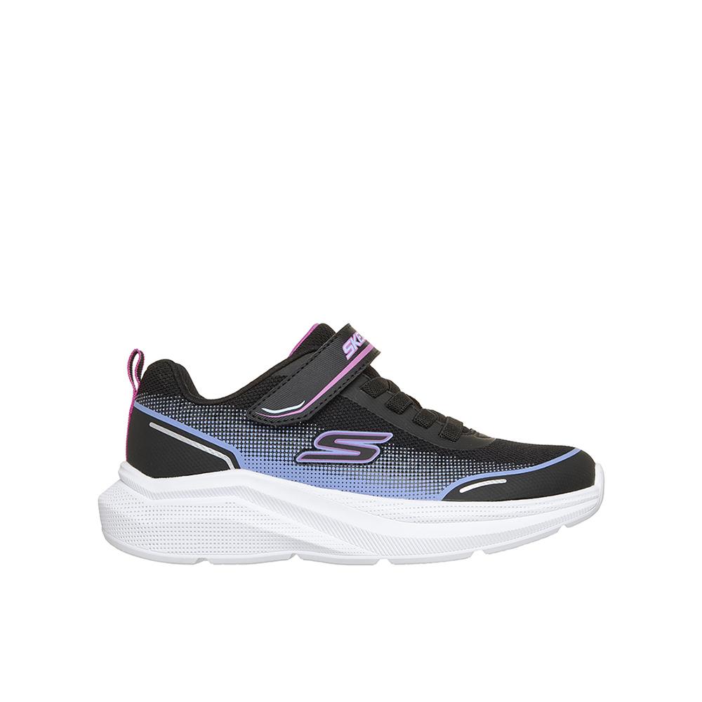 Skechers Deportivas de Niña Microspec Velocity modelo 304206l_BKMT color Negro de velcro 90091