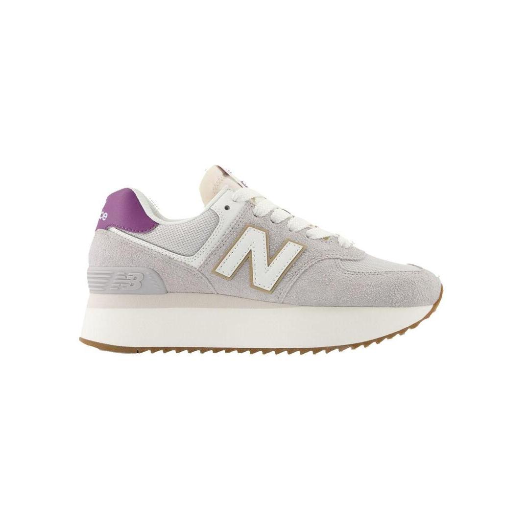 Zapatilla Mujer New Balance 574 Gris Morada